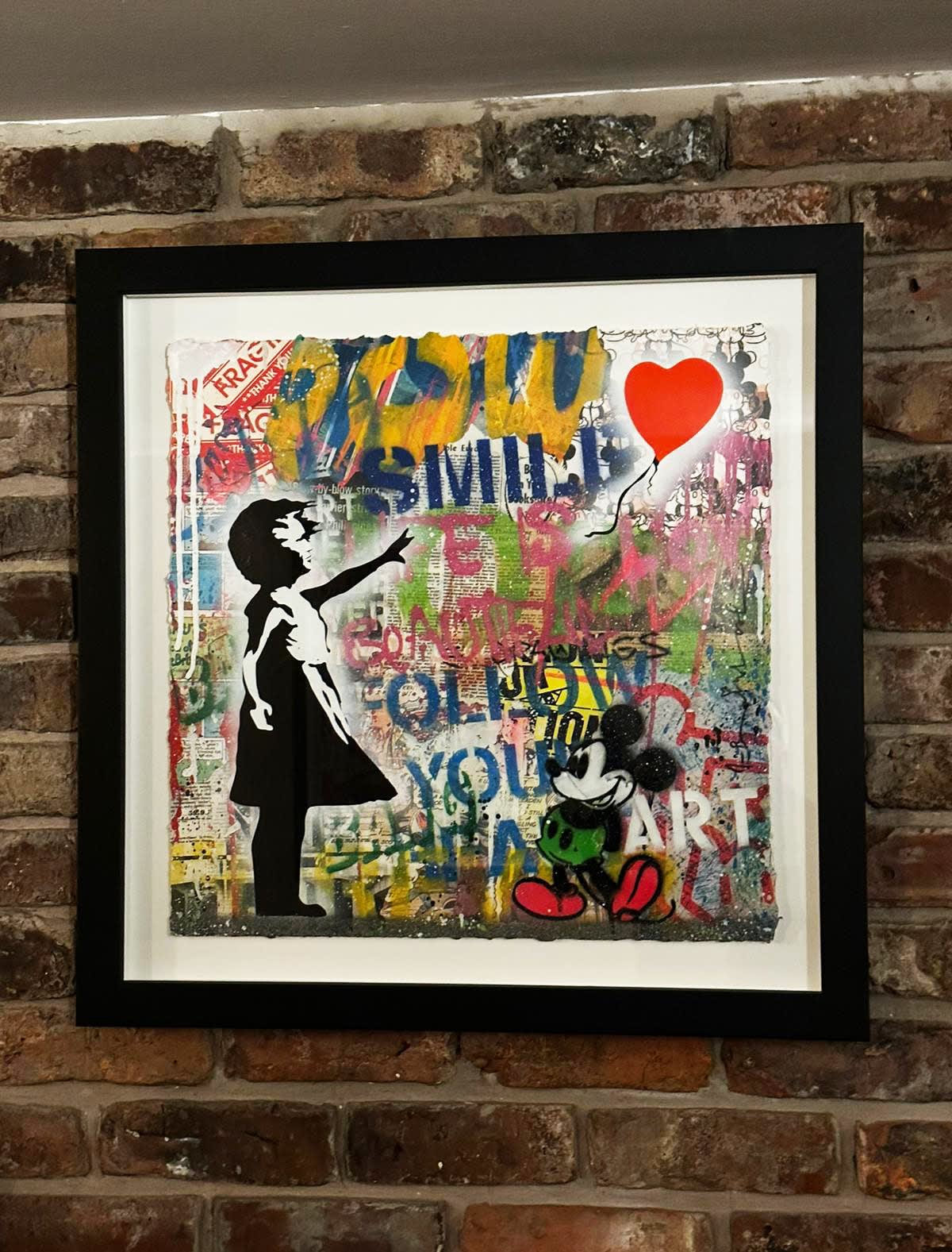 Mr. Brainwash, Balloon Girl, 2022