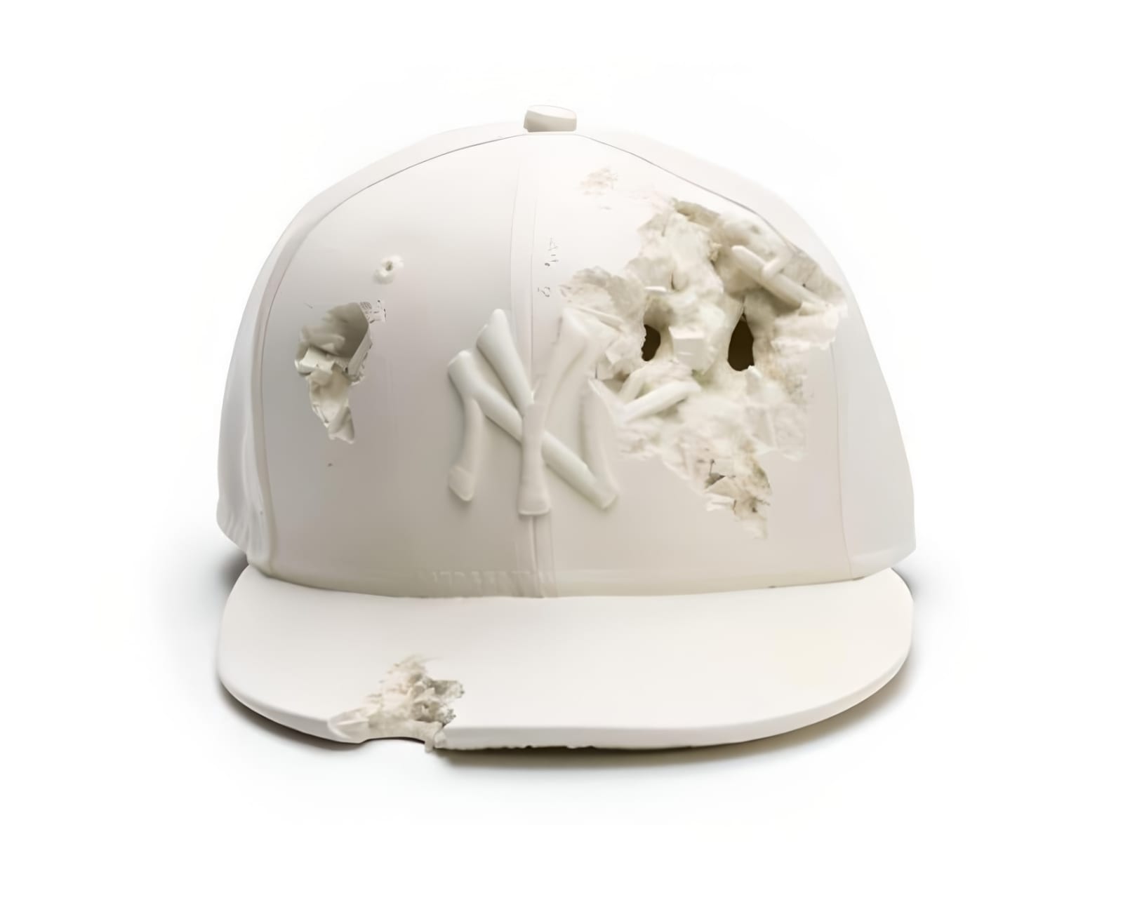Daniel Arsham, Modern Artifact 001 - NY Baseball Cap, 2021