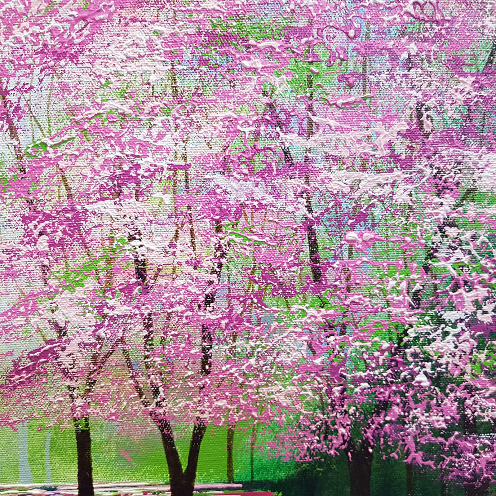 Amanda Horvath, Magenta and Light, 2024