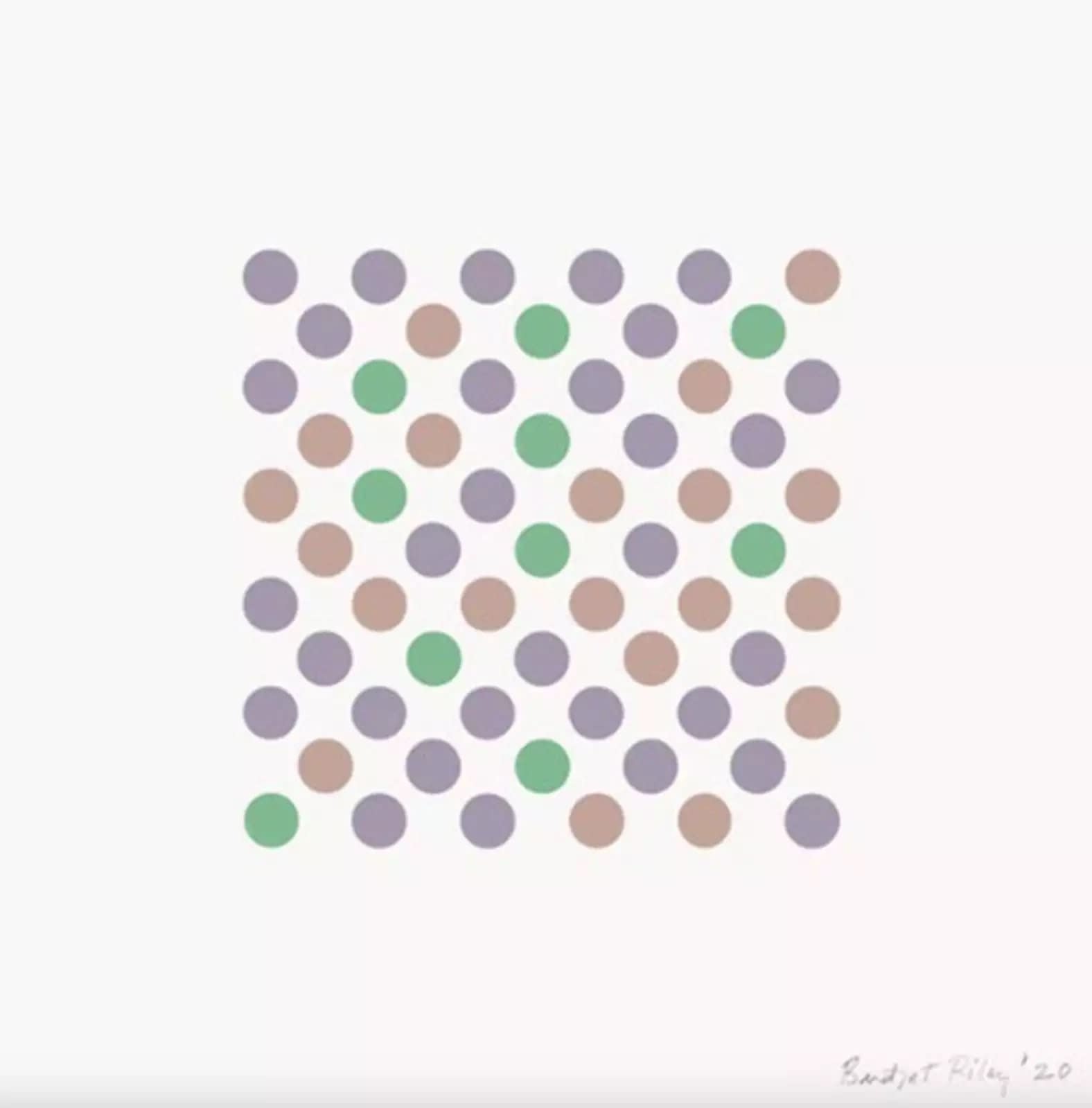 Bridget Riley, Measure for Measure, 2020