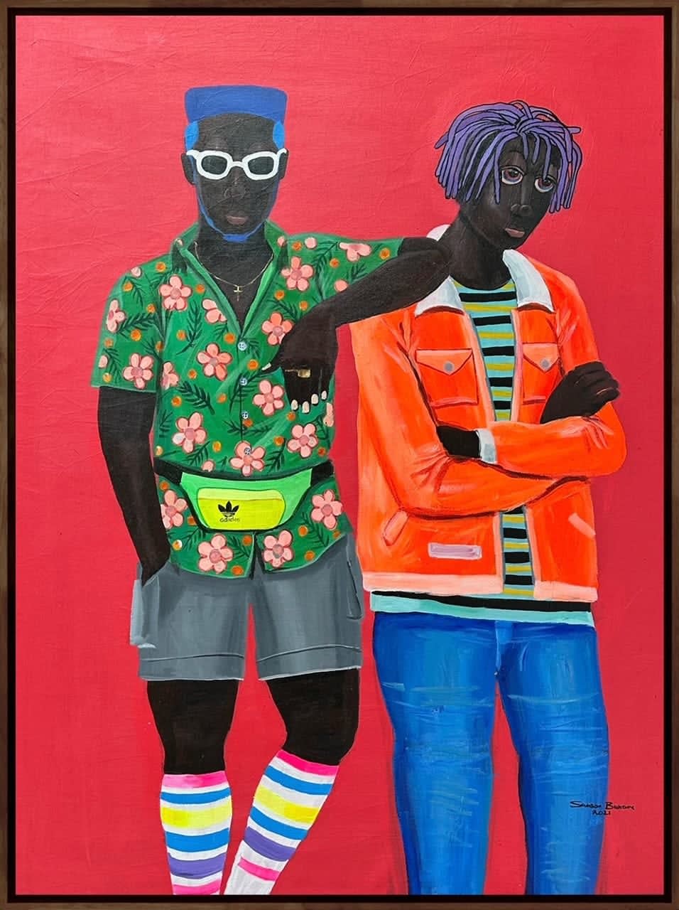 Samson Bakare, Untitled, 2021