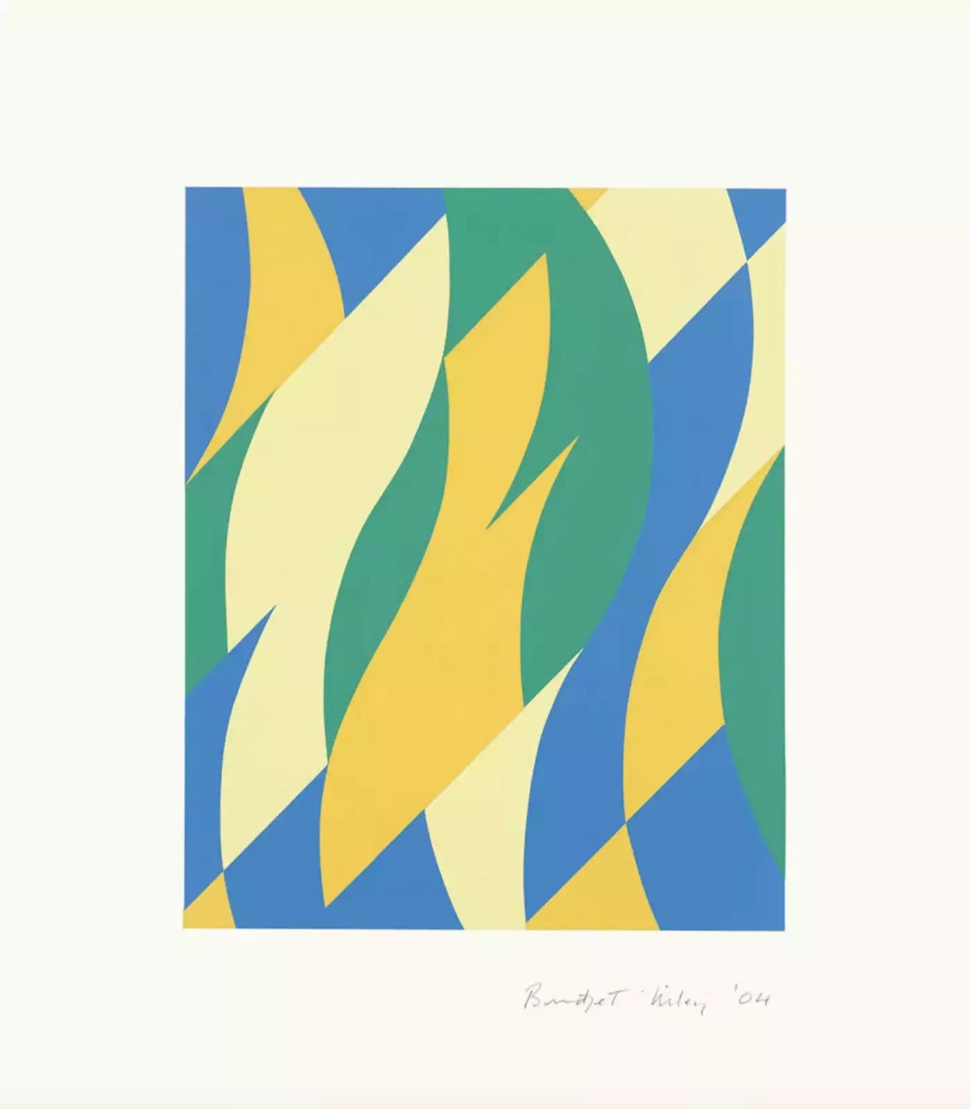Bridget Riley, Fold, 2004