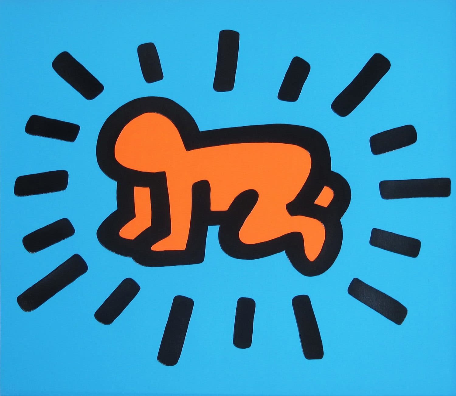 Keith Haring, Icons Radiant Baby, 1990