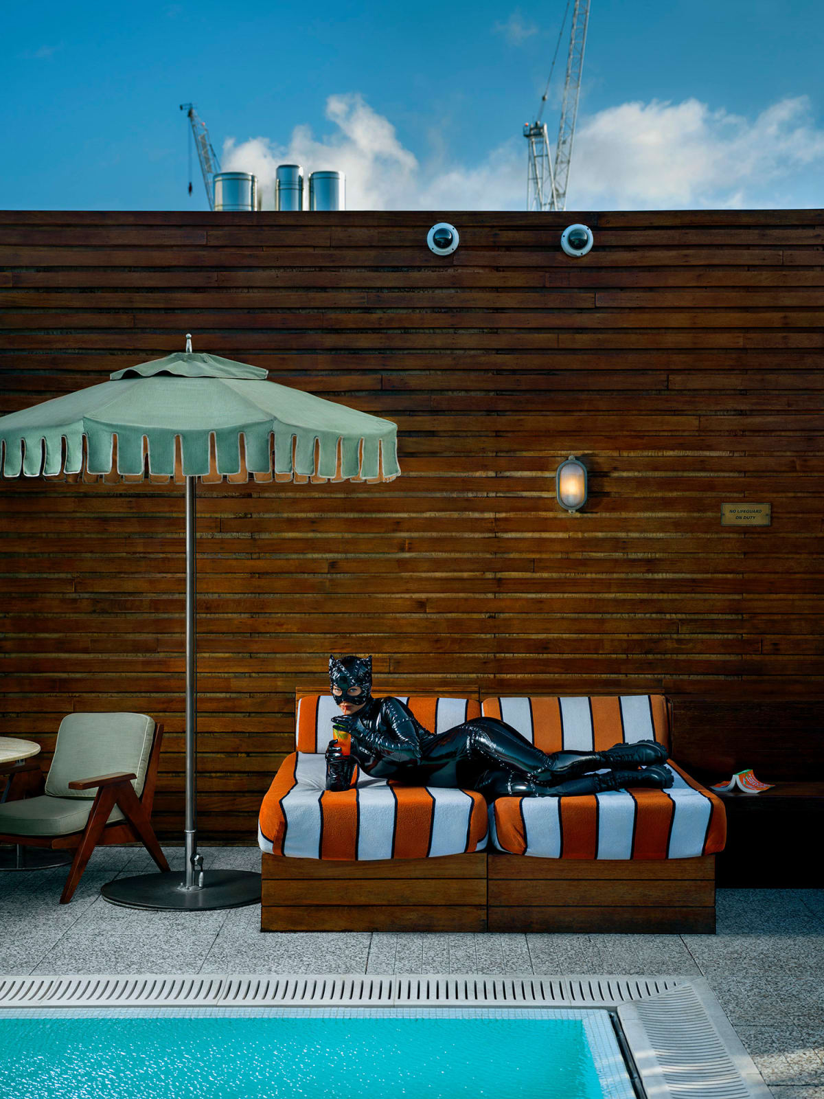 Sebastian Magnani, "Cat‘s Escape“. Pool Day, 2023