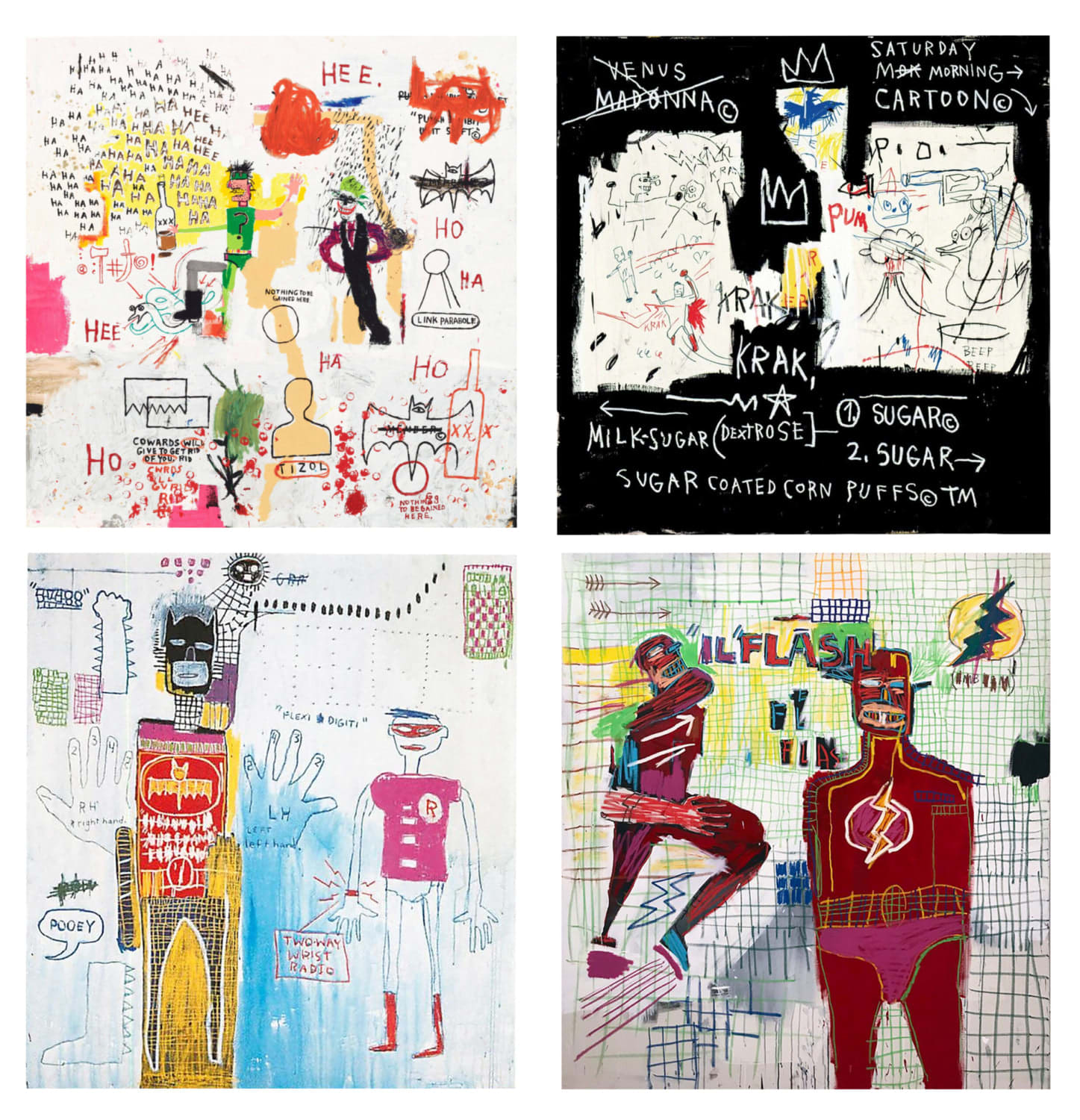 Jean Michel Basquiat, Riddle Me Portfolio , 2022