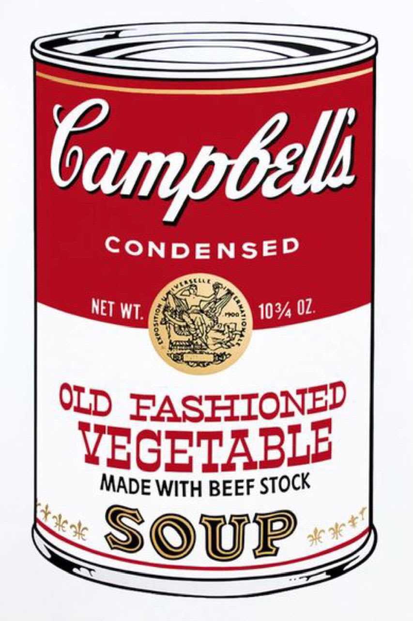 Andy Warhol, Old Fashioned Vegetable FS II.54, 1969