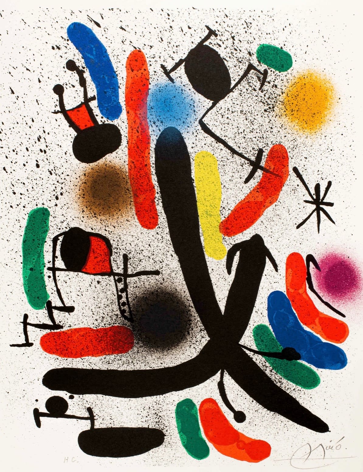 Joan Miro, Joan Miro - Miró lithographe I (Maeght 855 Joan Miro, Joan Miro - Miró lithographe I (Maeght 855