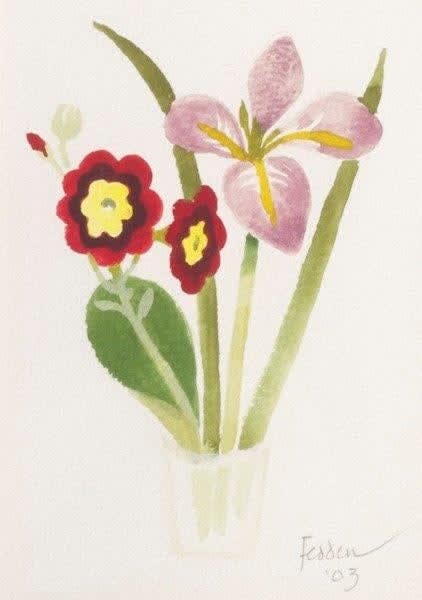 Mary Fedden, Mary Fedden Spring Flowers , 2003