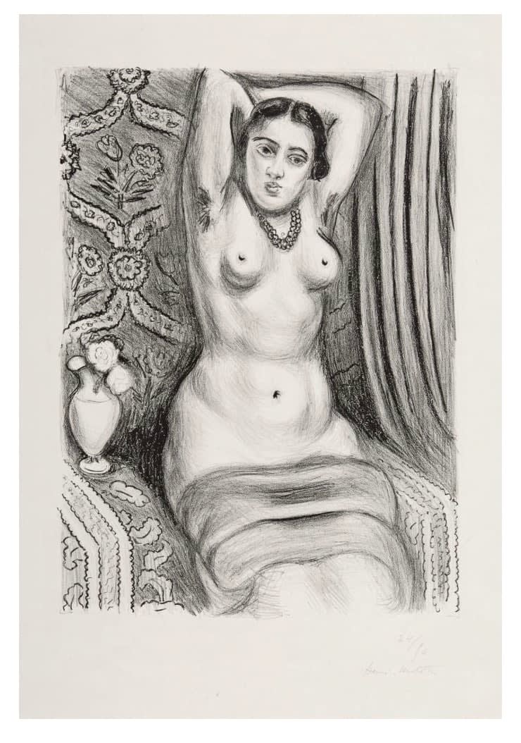 Henri Matisse, Lithograph de Henri Matisse, Torse à l’Aiguière , 1927
