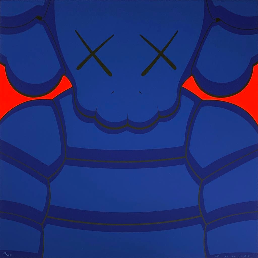 Kaws, What Party Blue, 2020