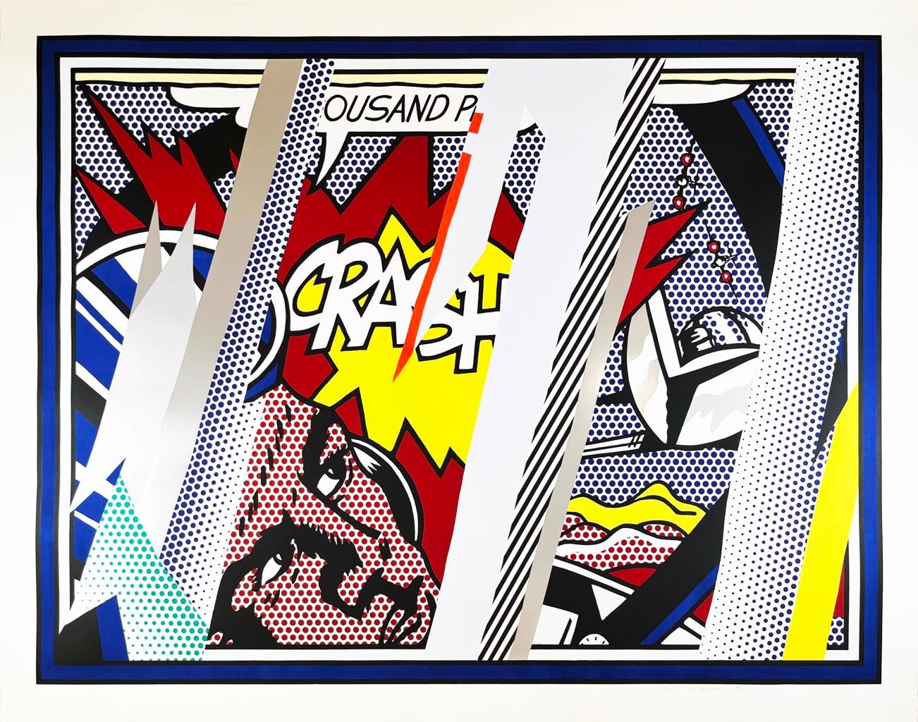 Roy Lichtenstein, Reflections on Crash , 1995
