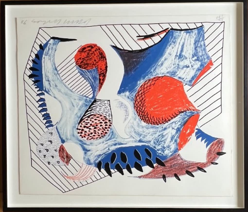 David Hockney, Untitled for Joel Wachs , 1993