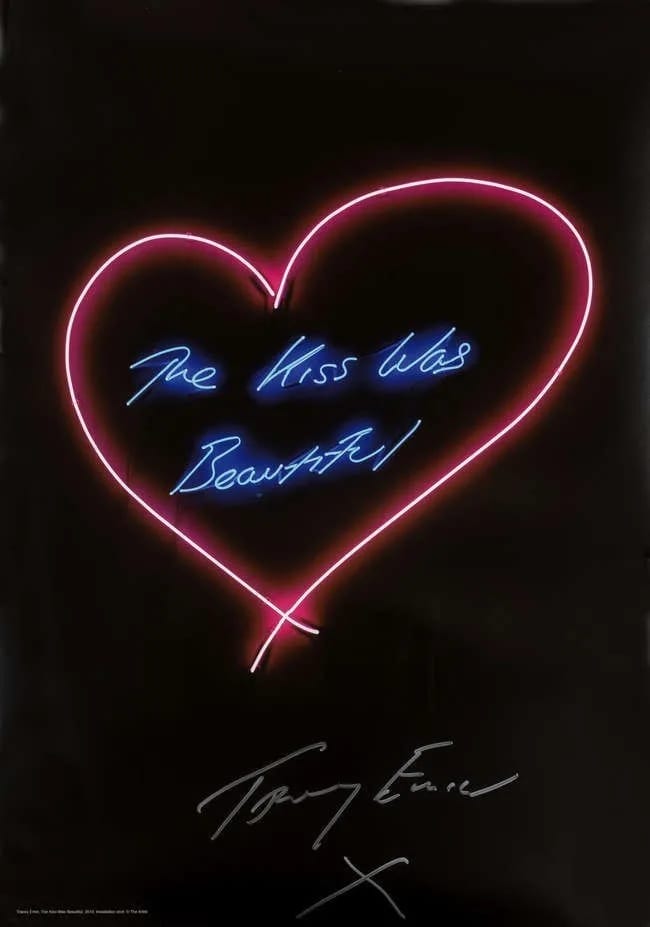 Tracey Emin, The Kiss Was Beautiful, 2015