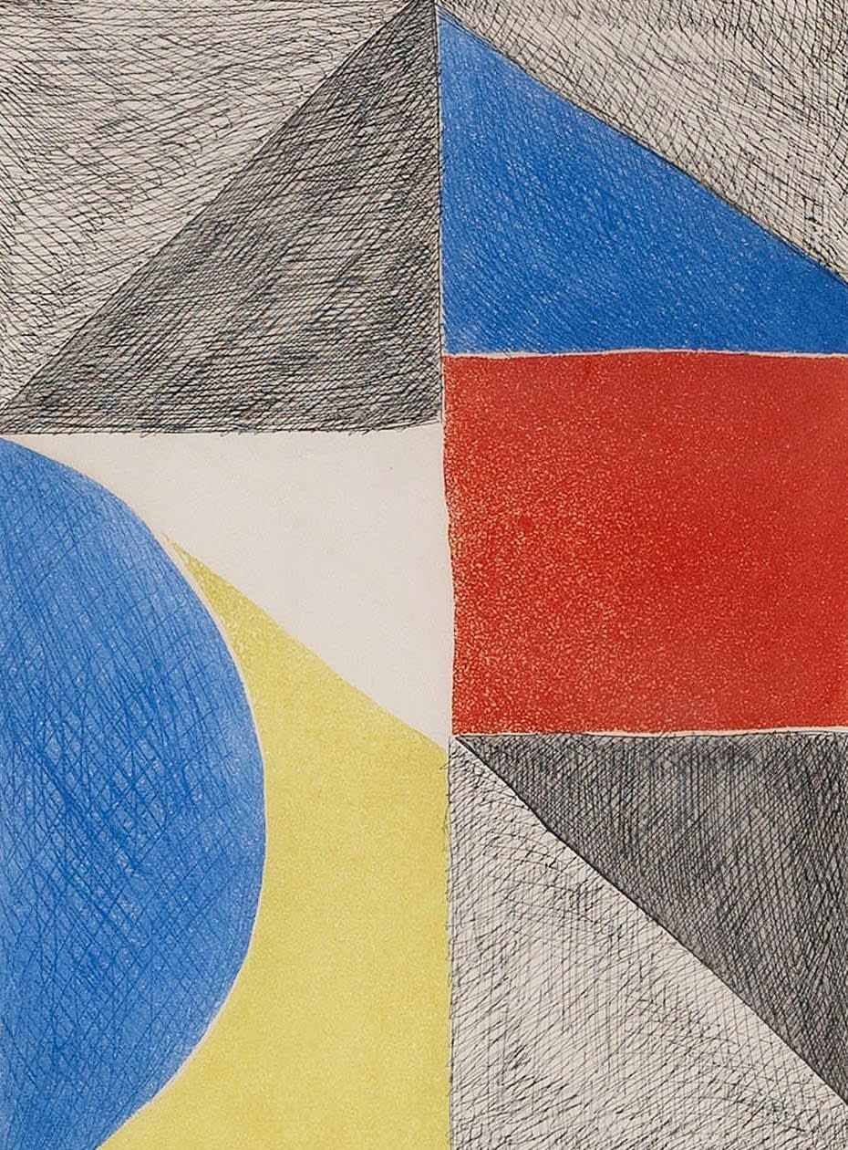 Sonia Delaunay, Composition, 1970