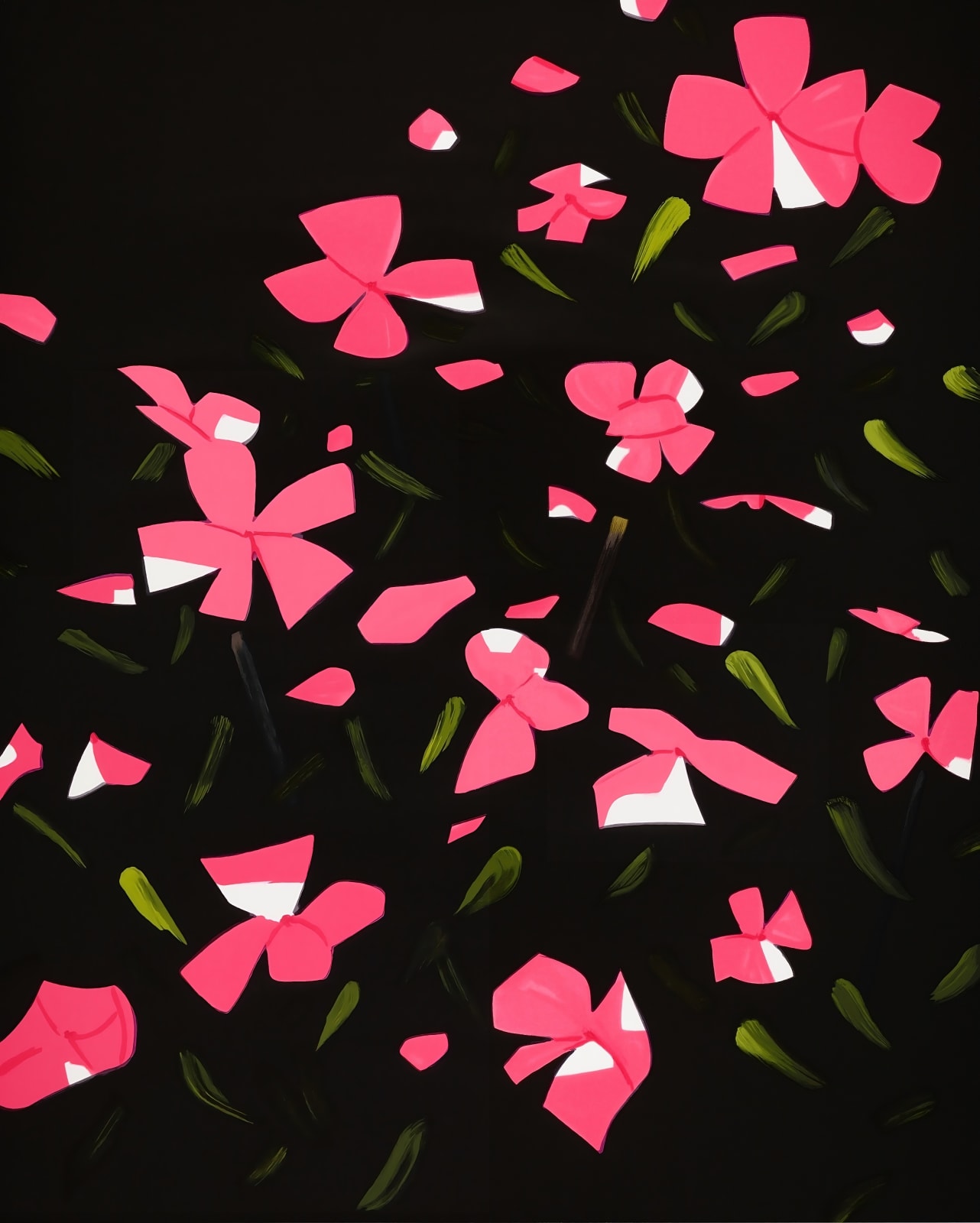 Alex Katz, White Impatiens, 2016