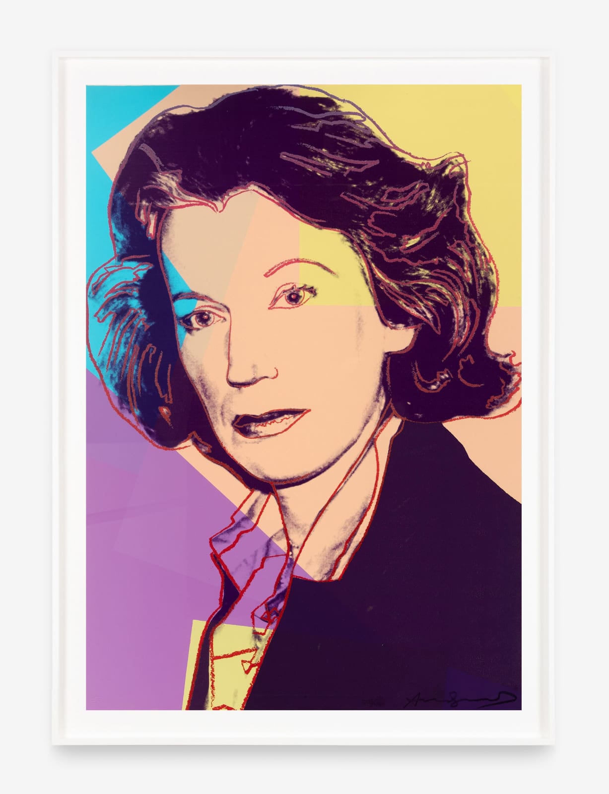 Andy Warhol, Mildred Scheel, 1980