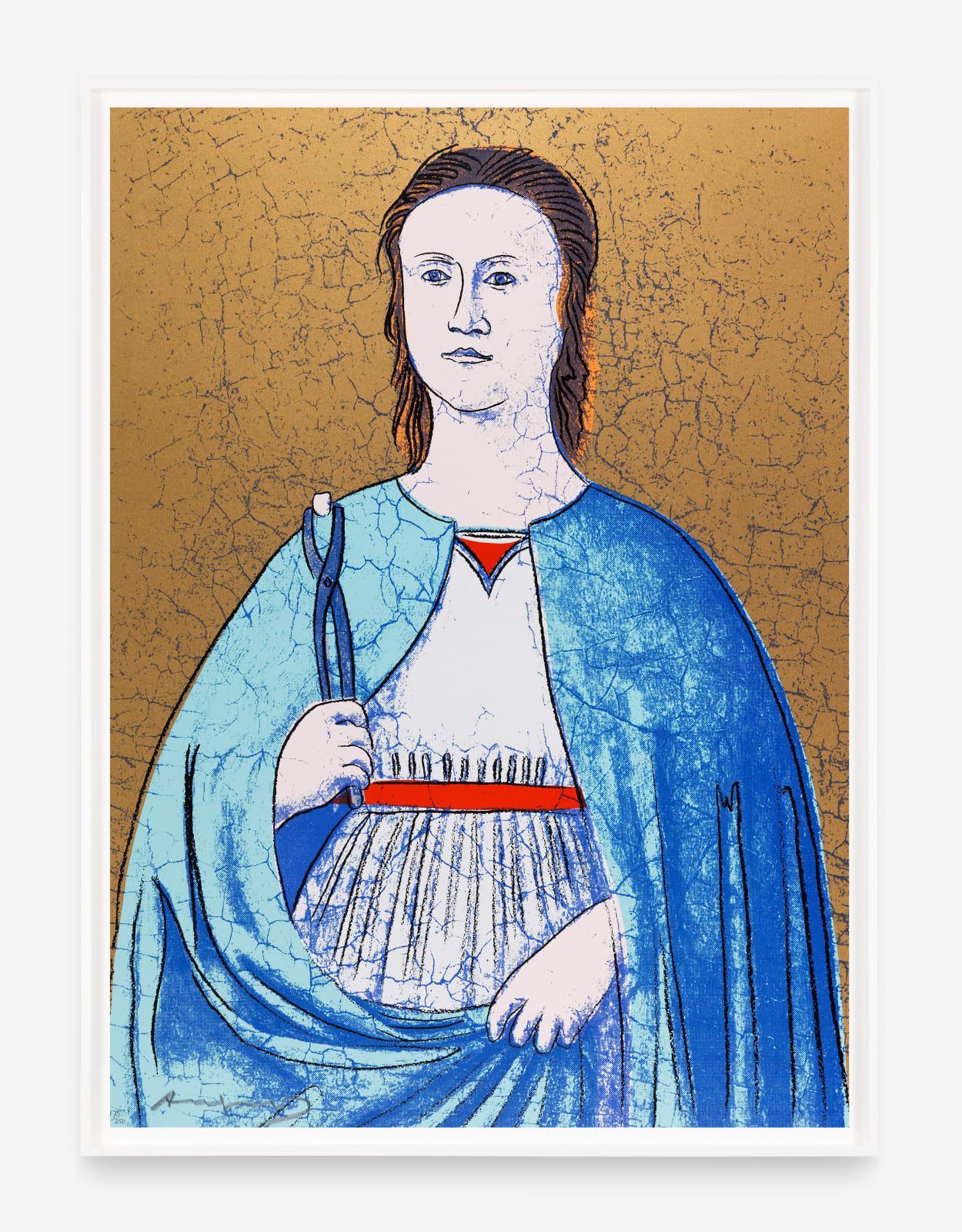 Andy Warhol, Saint Apollonia (F&S II. 332), 1984 | Zeit Contemporary Art
