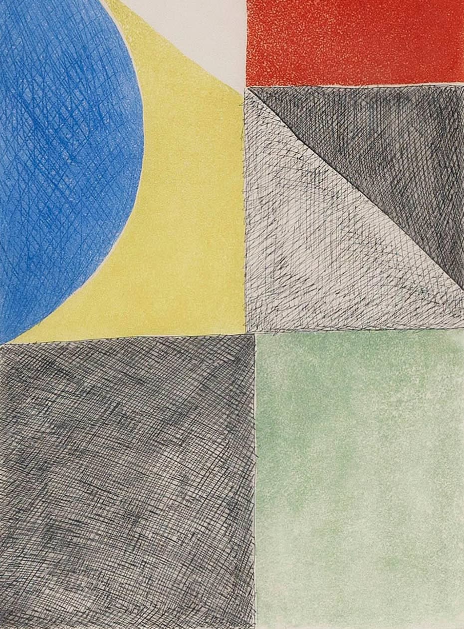 Sonia Delaunay, Composition, 1970