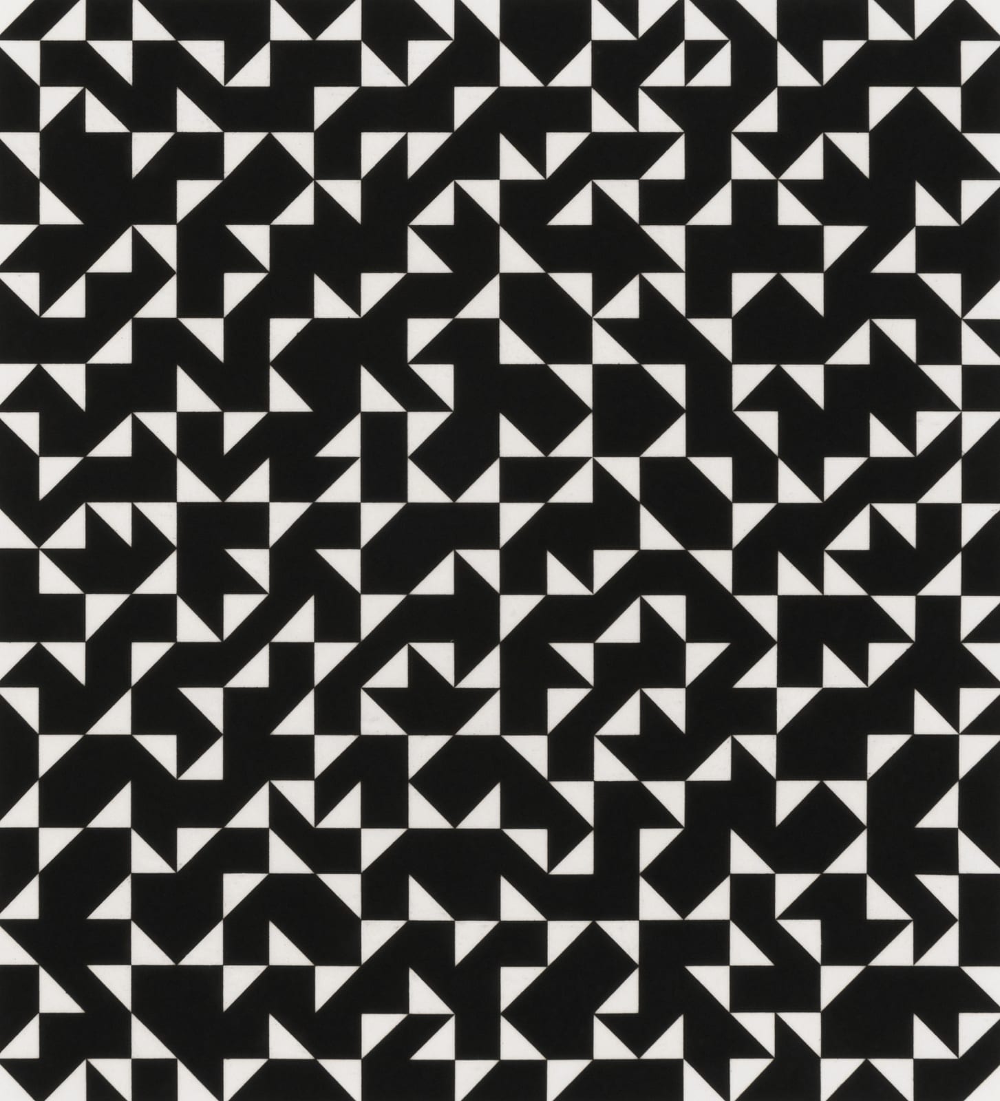 Anni Albers, Triangulated Intaglio II, 1976