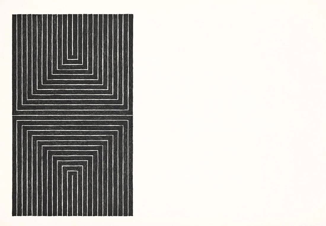 Frank Stella, Arundel Castle, 1967