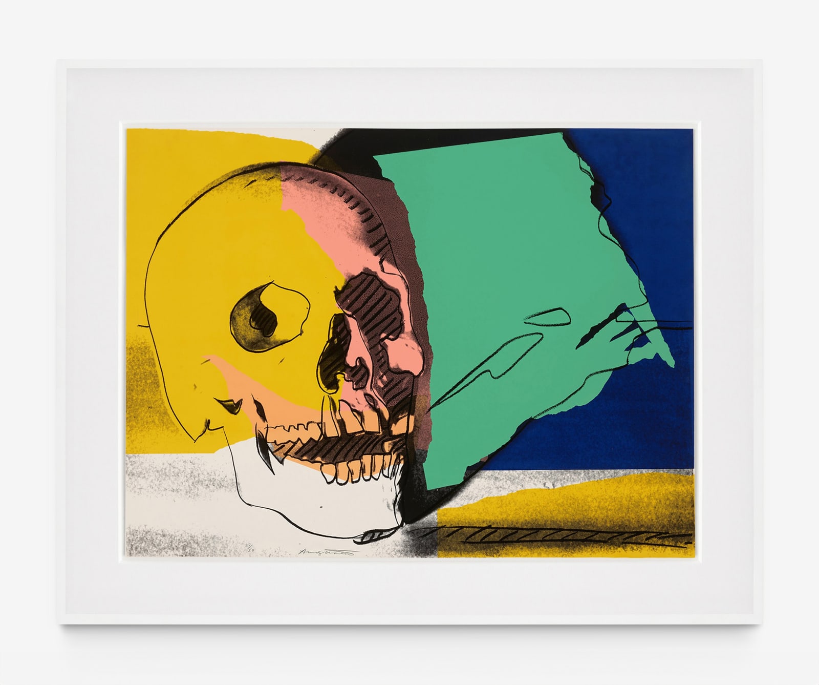 Andy Warhol, Skull (FS II.158), 1976