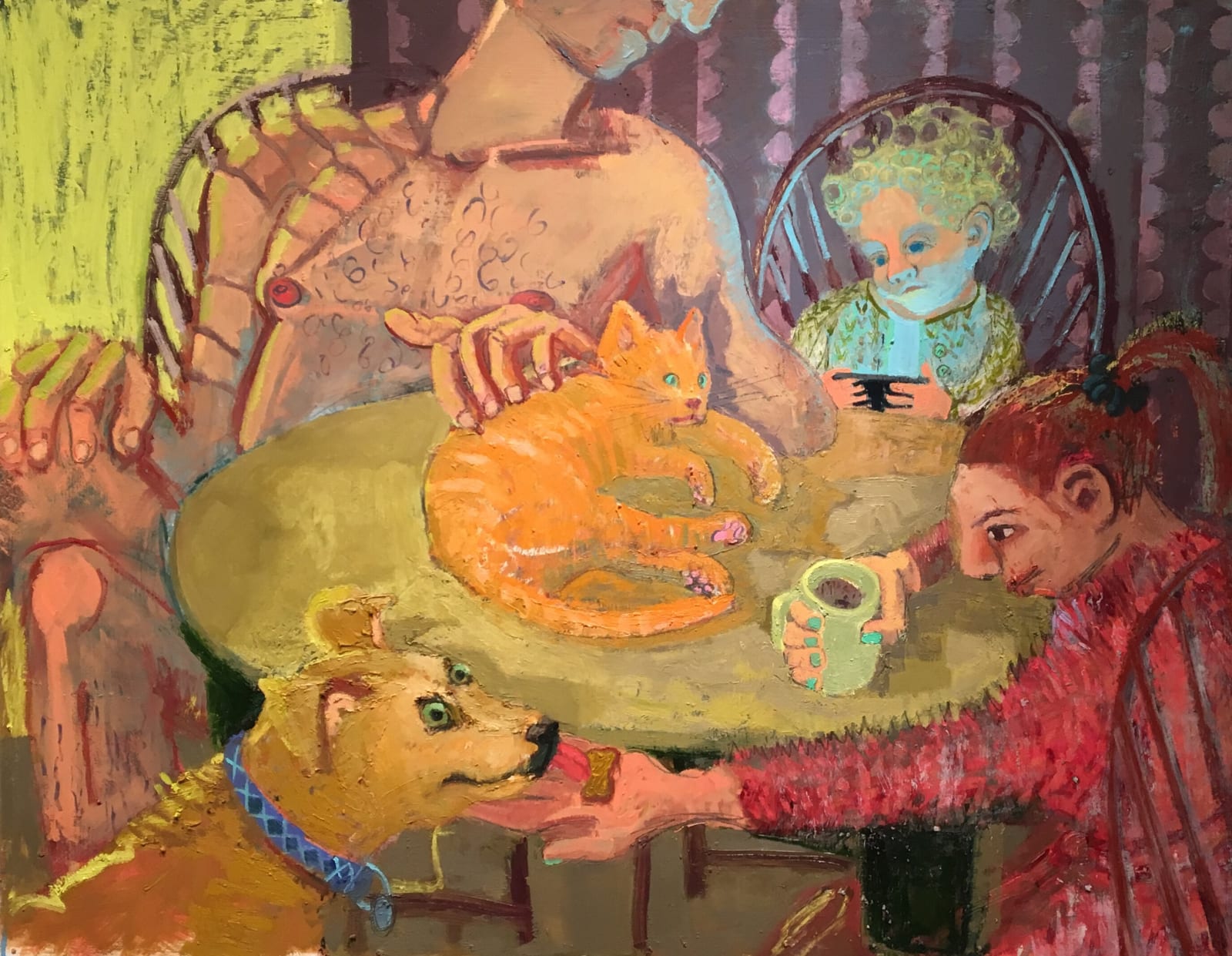 Ashley Norwood Cooper, Breakfast Table, 2016