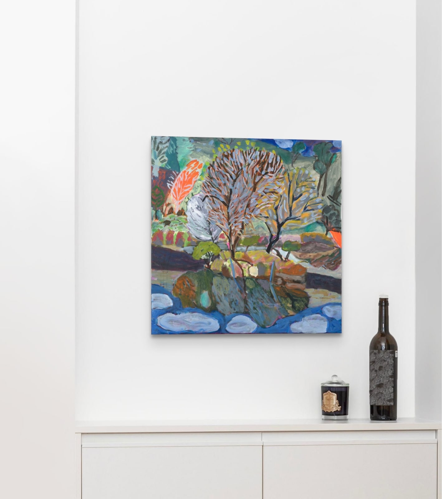 Lynne Flemons, Nimmitabel Winter Trees, 2022
