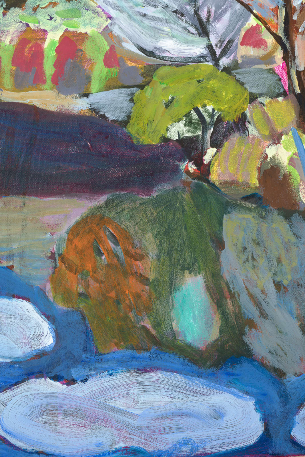 Lynne Flemons, Nimmitabel Winter Trees, 2022