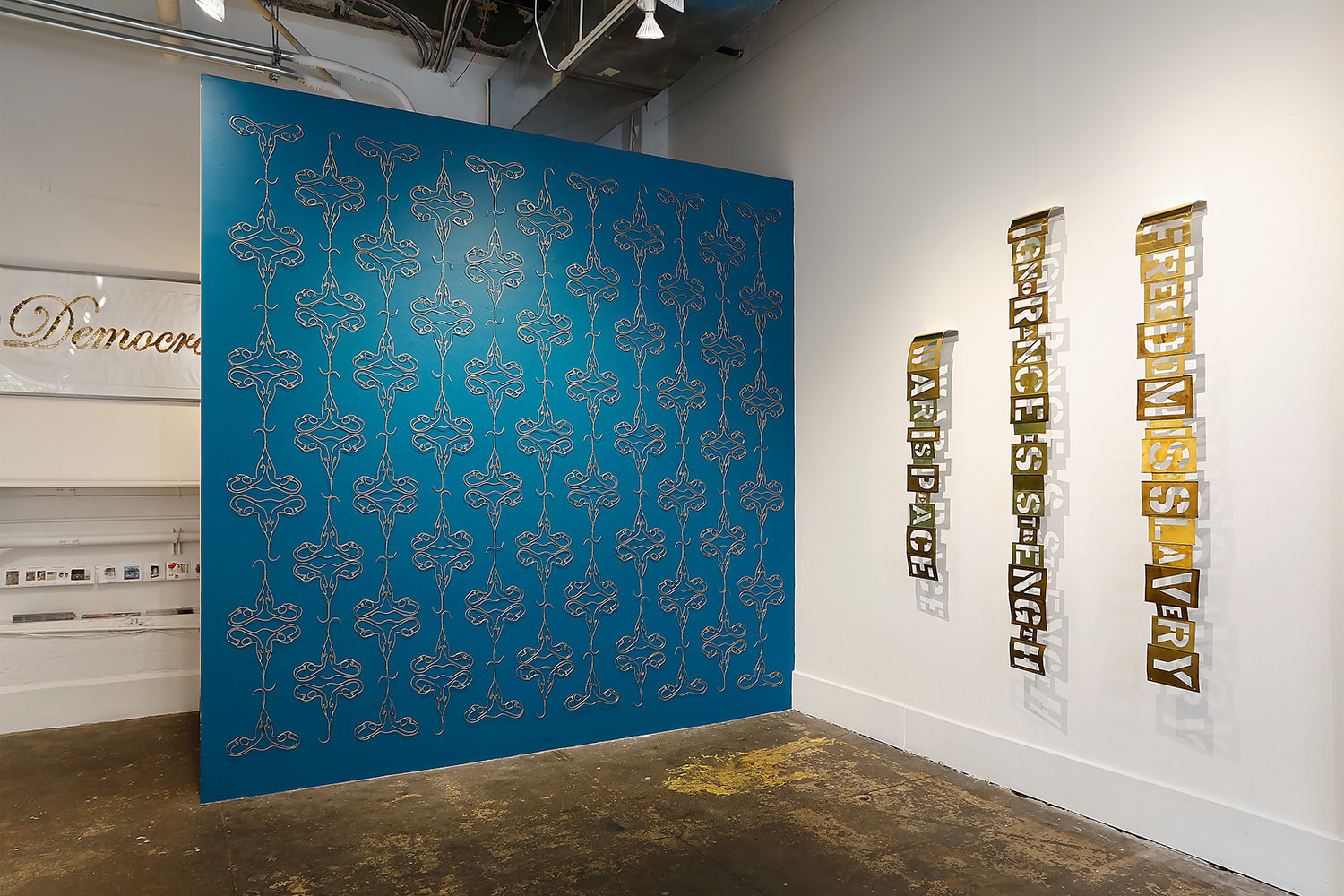 Holly Ballard Martz, Danger of Nostalgia (in wallpaper form) , 2018