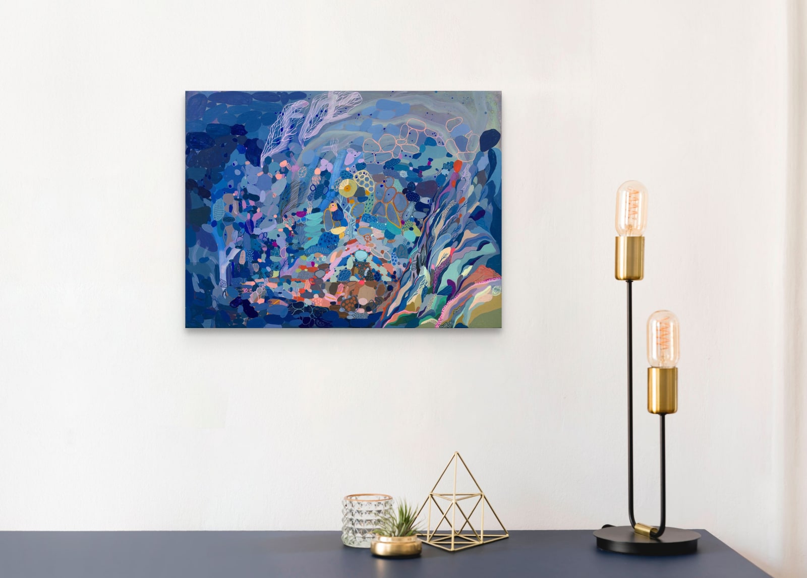 Betsy Walton, River Rocks, 2021