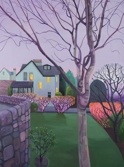 Rachel Campbell, Dusk on the Lade Braes II, 2021