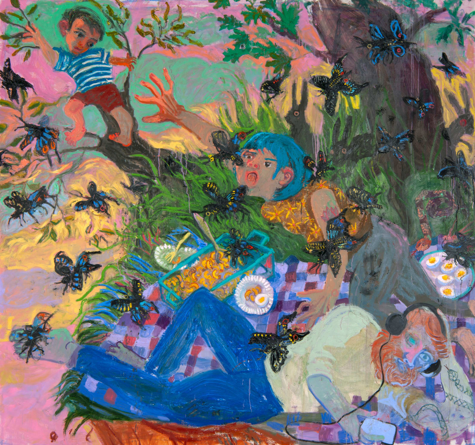 Ashley Norwood Cooper, Picnic At Sunset, 2020