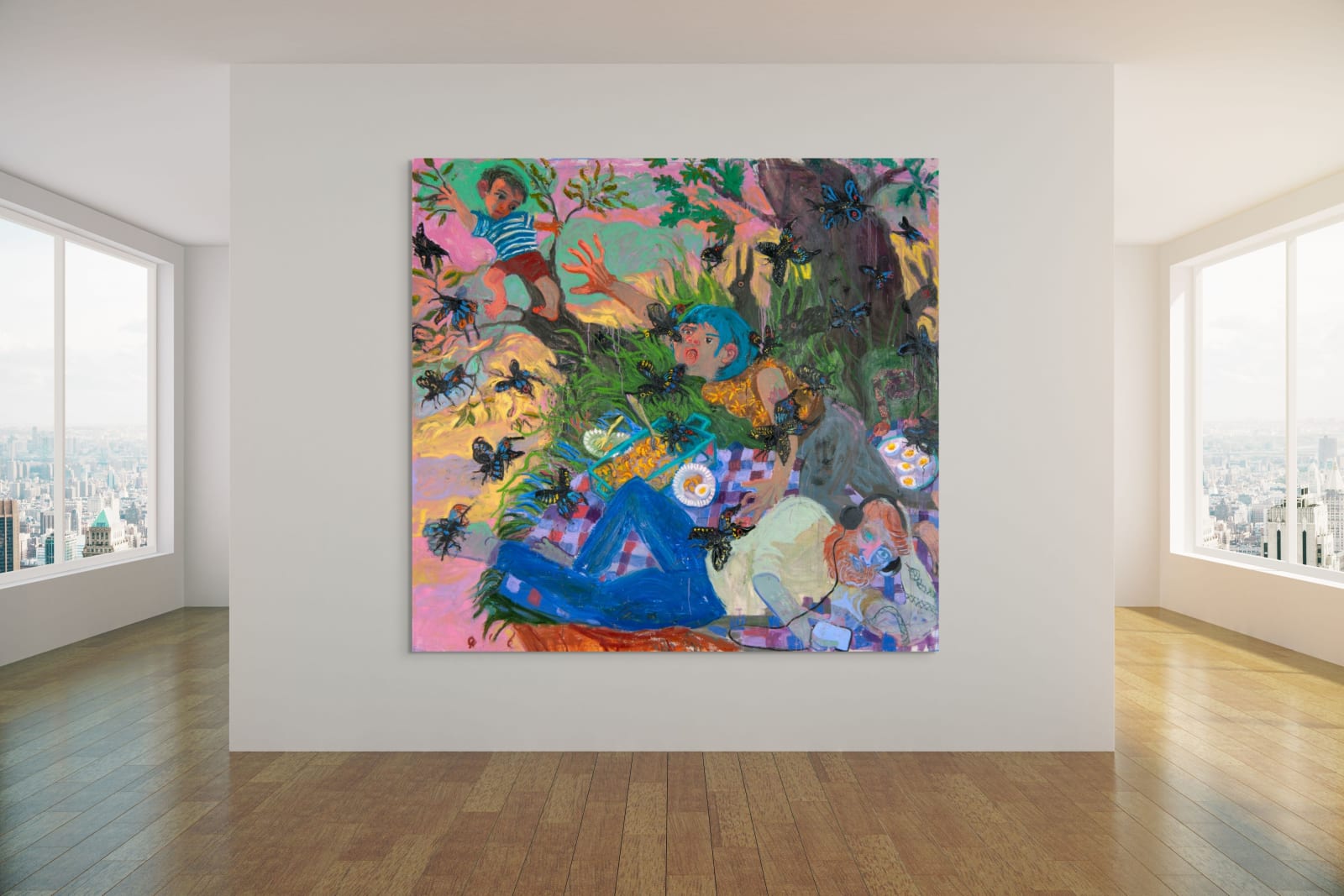Ashley Norwood Cooper, Picnic At Sunset, 2020