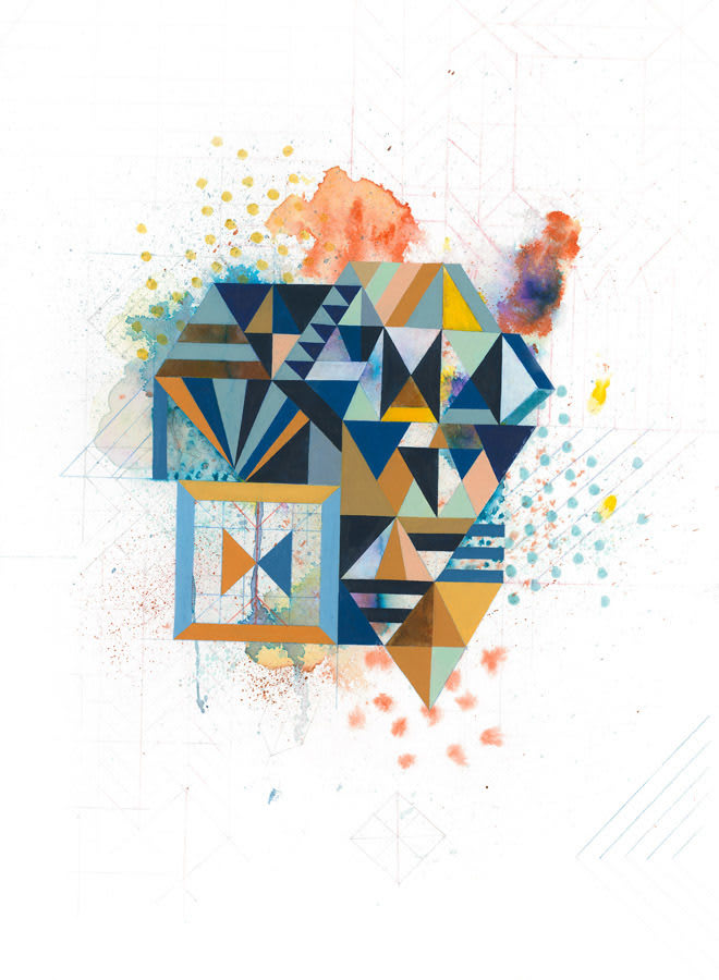 Sarah More, Abstraction #33, 2020