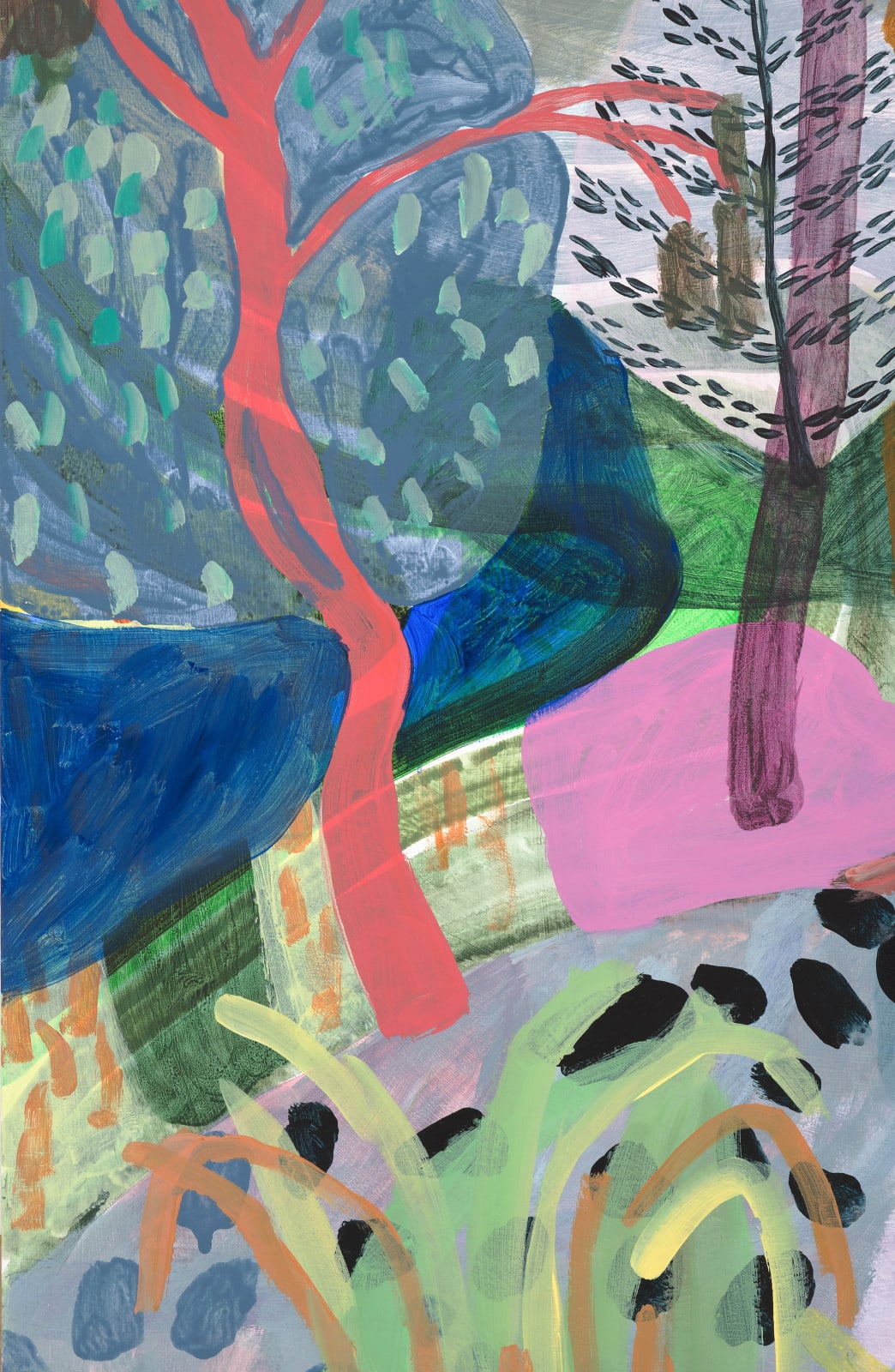 Lynne Flemons, Walk To Rainbow Beach, 2021