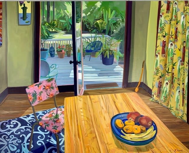 Rachel Campbell, Frida and I on a Summer's Day, 2019