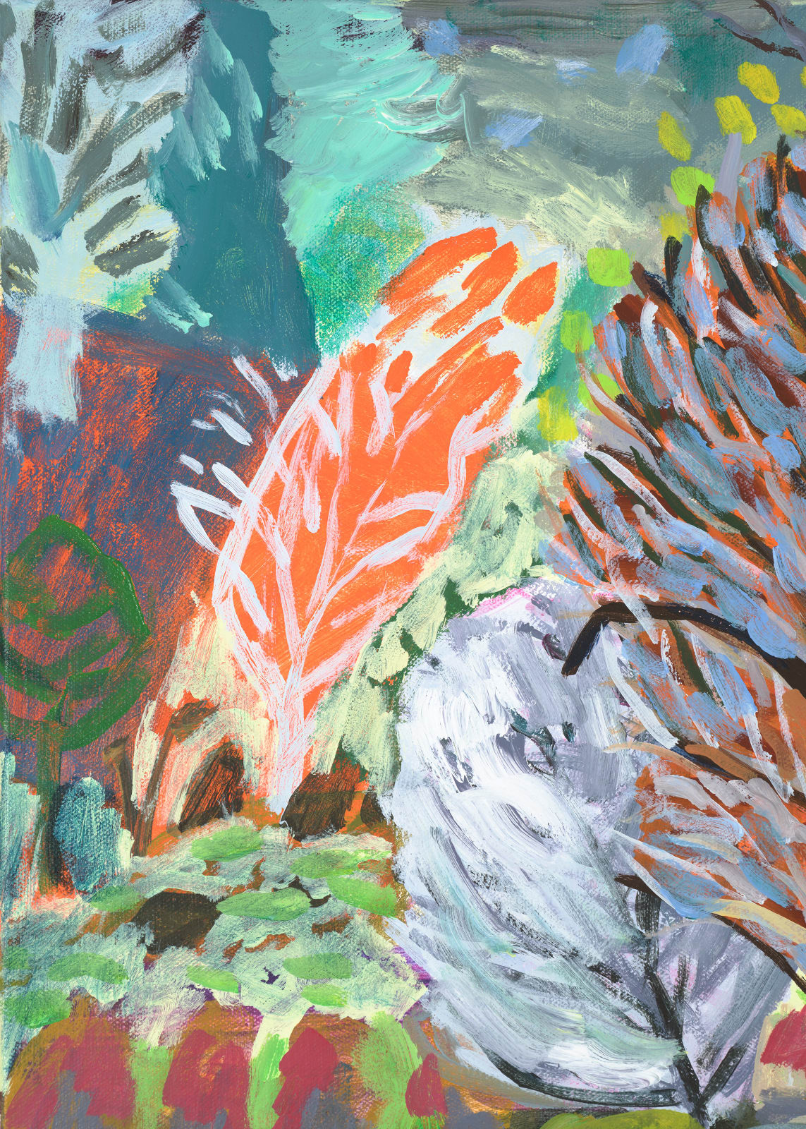 Lynne Flemons, Nimmitabel Winter Trees, 2022
