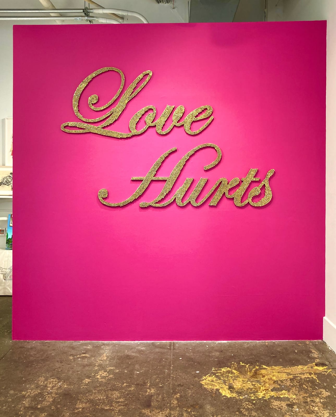 Holly Ballard Martz, Love Hurts (installation), 2020