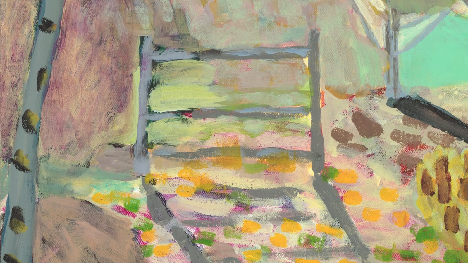 Lynne Flemons, Misty Trees And Blue Lake Nimmitabel, 2022