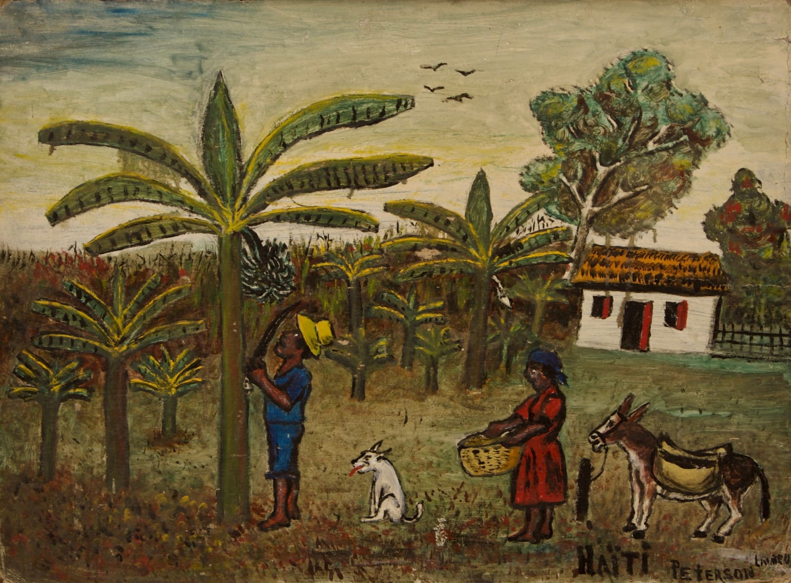 Peterson Laurent, Rural Scene , 1950