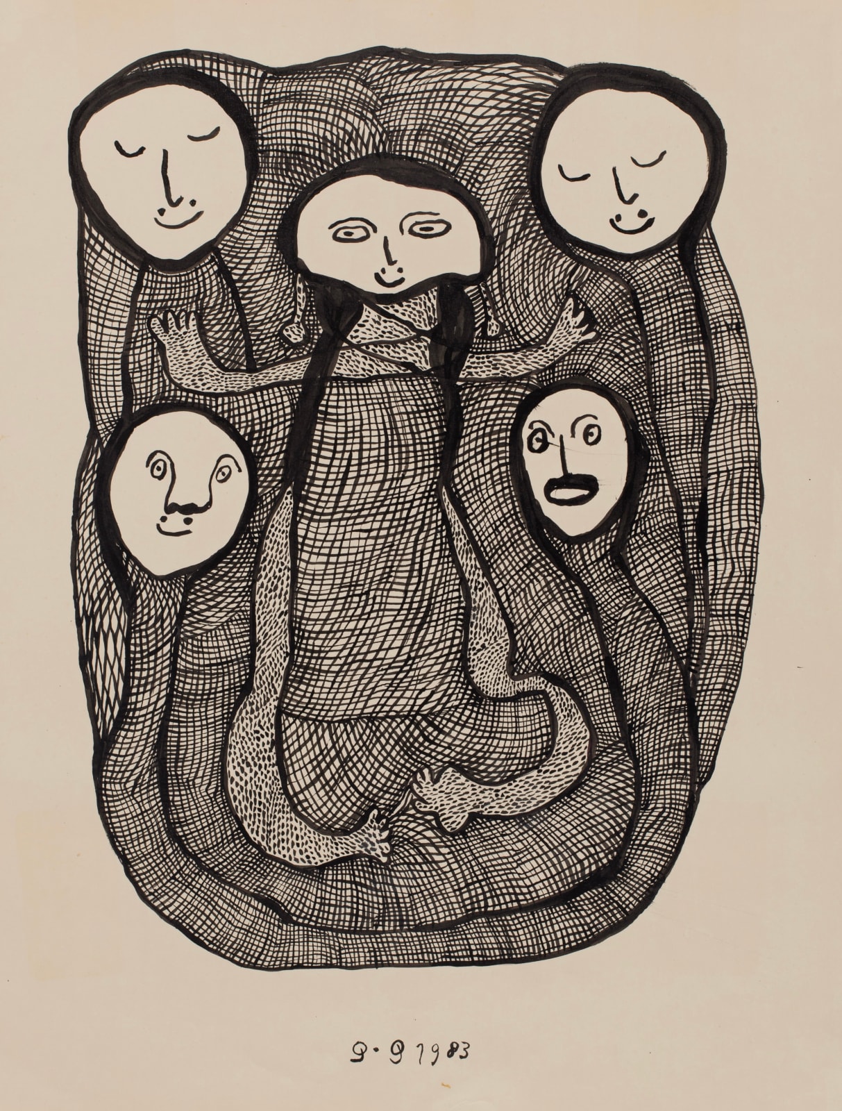 Prospère Pierre-Louis, Untitled (Loas/Lwa's), 1983