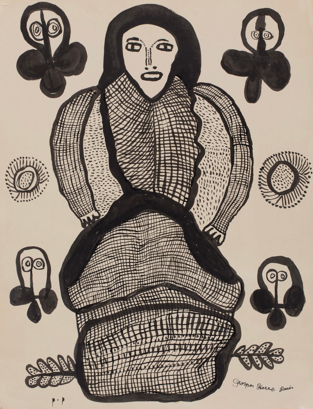 Prospère Pierre-Louis, Untitled (Loas/Lwa's), 1983