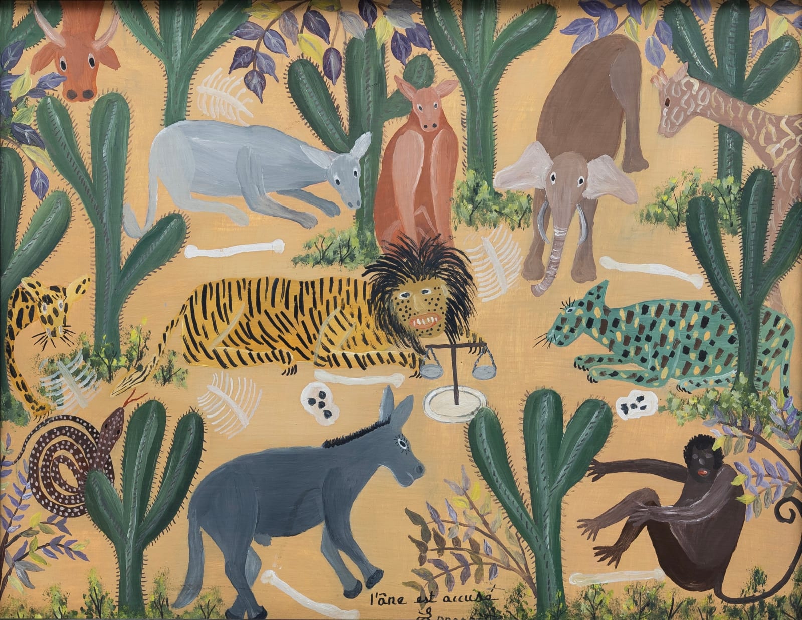 Ernst Prophète, Untitled (Justice Trial) , 1970's