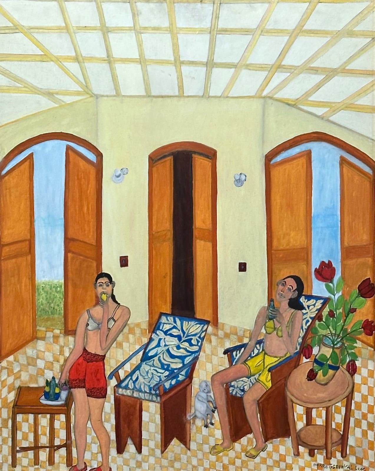 Pierre Joseph-Valcin, Brothel , 1970-1972