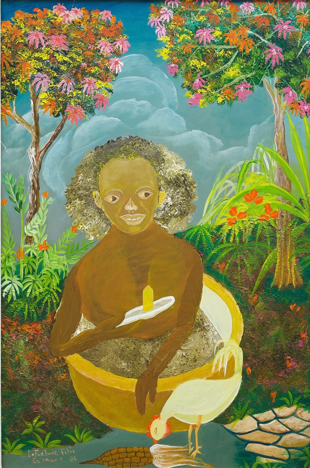 Lafortune Felix, Maitre Habitation, Garde, Anminan, 1986