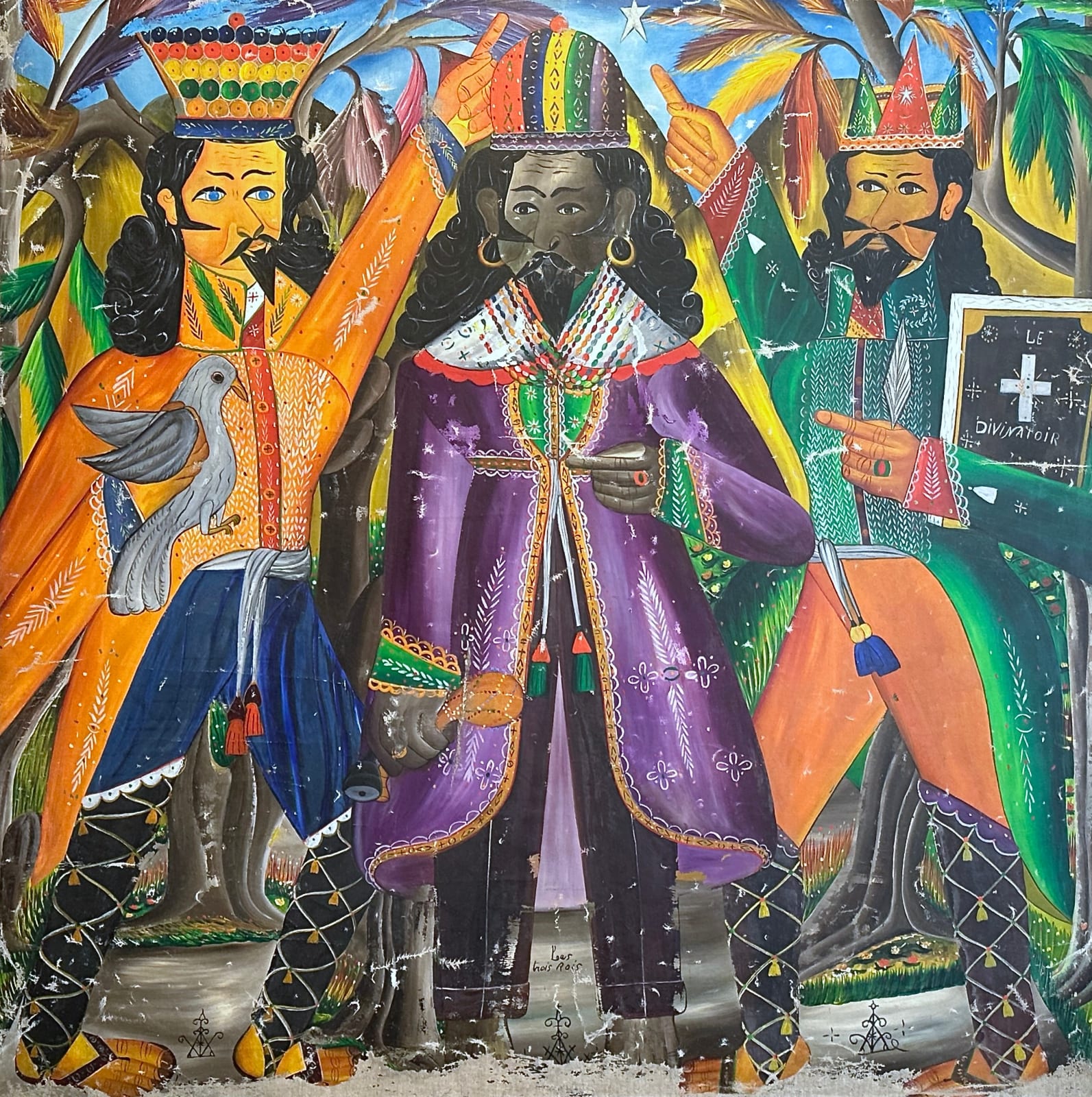 André Pierre, Less Trois Rois/The Three Kinds , 1960's