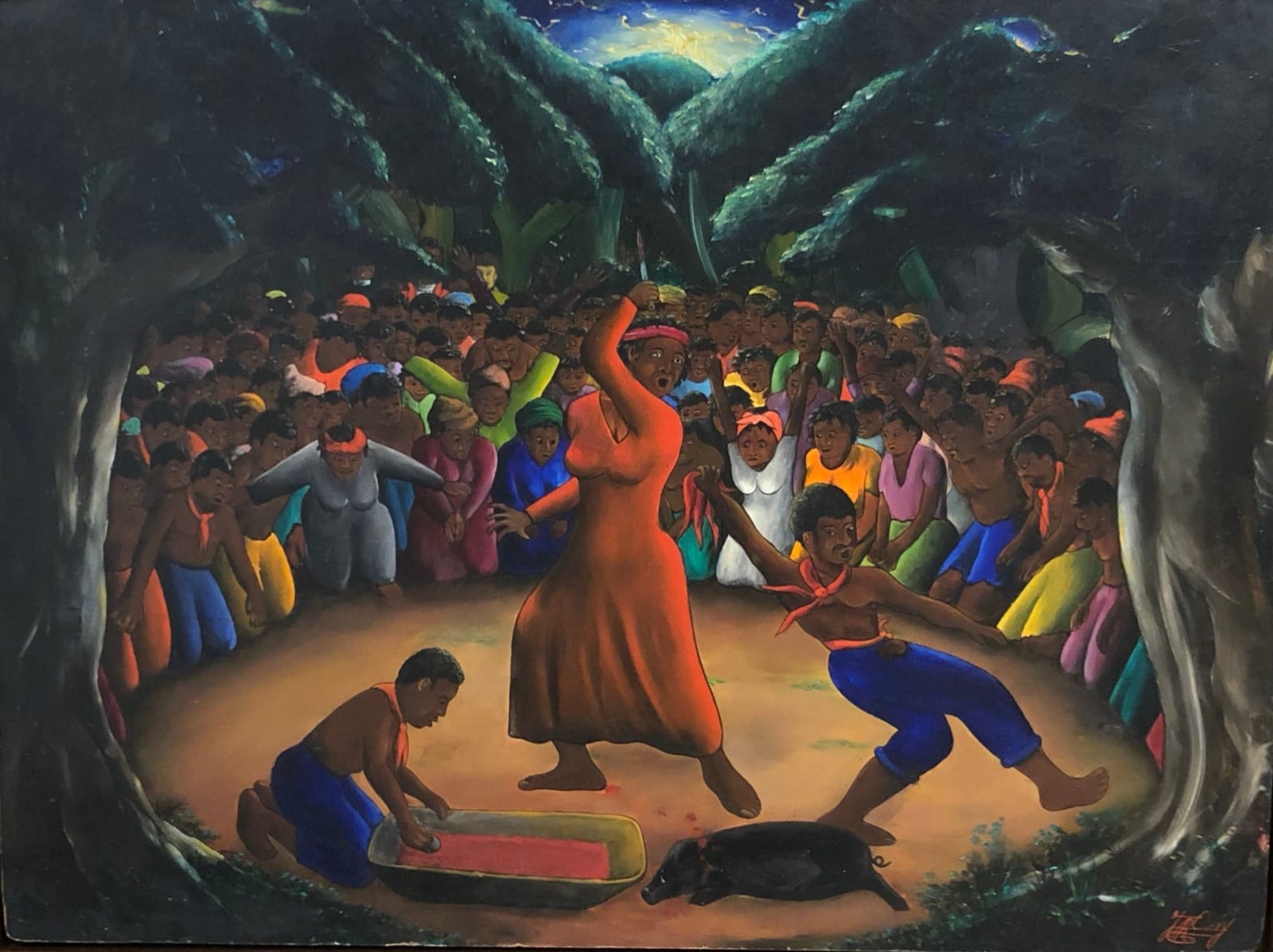 Jacques-Richard Chéry, Ceremonie du Bois Caiman,, c. 1960's