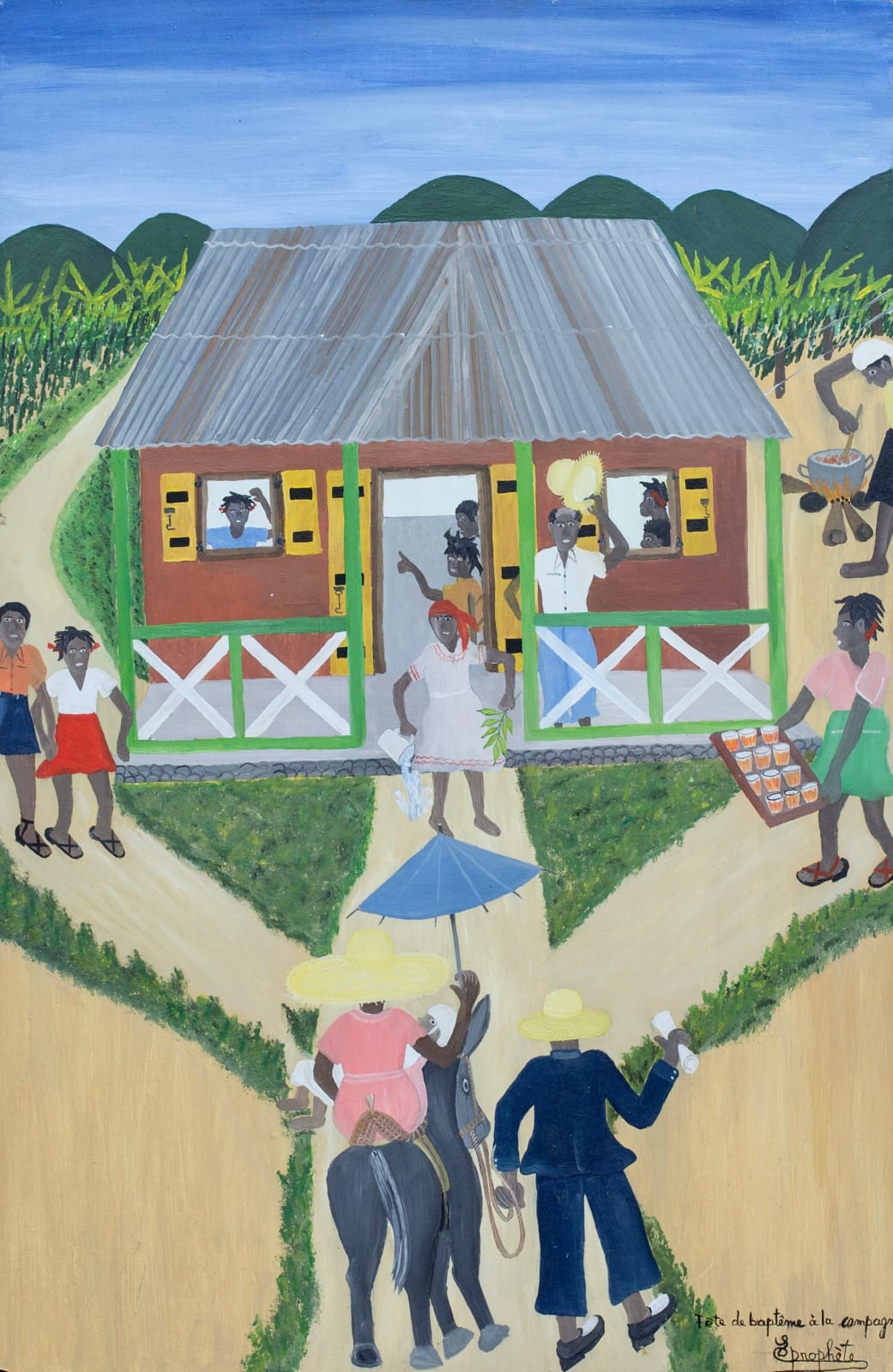 Ernst Prophète, Country Baptismal Celebration, 1975