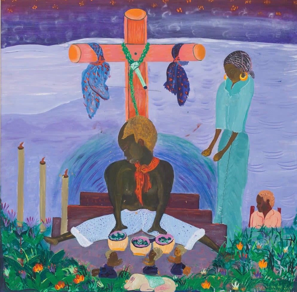 Lafortune Felix, Untitled (Ceremony by Cross)