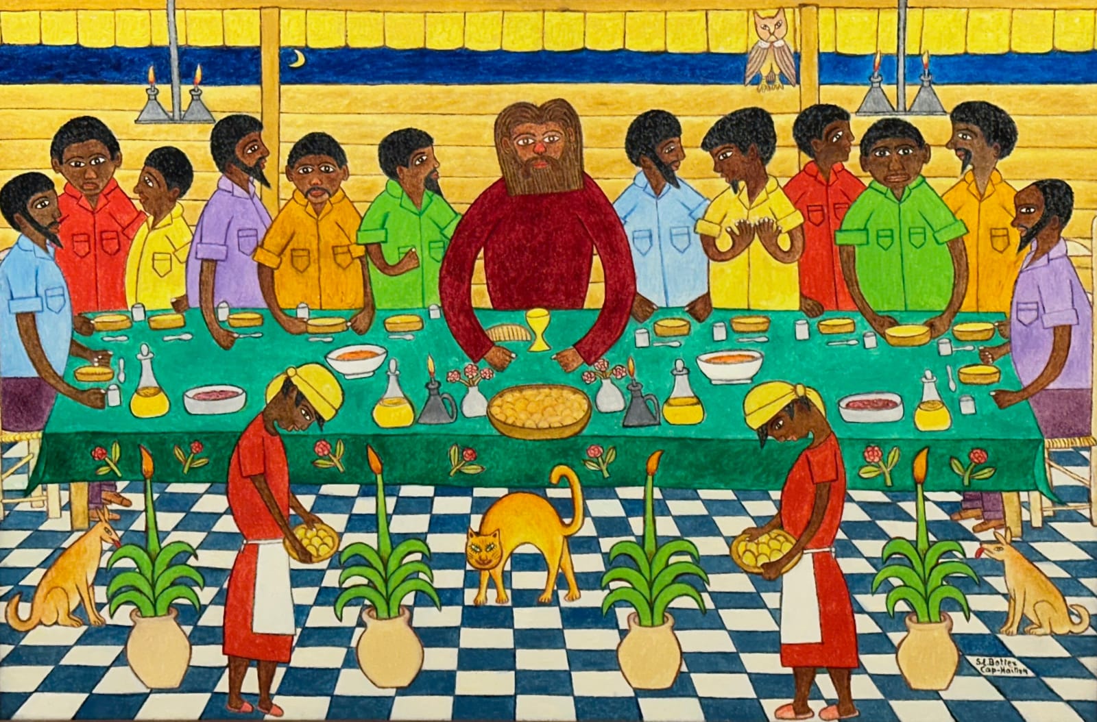 Seymour Etienne Bottex, Last Supper